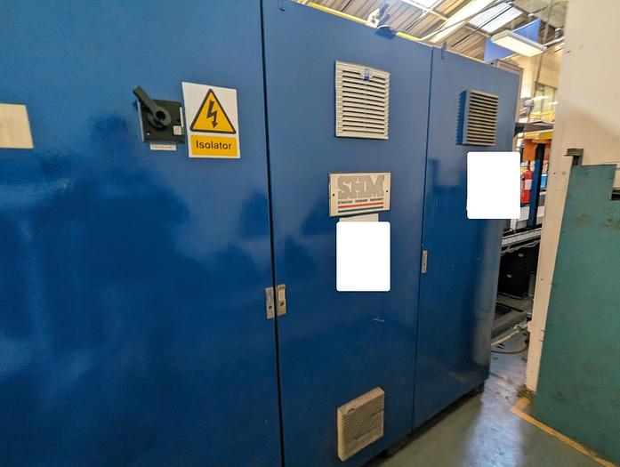 Used 57" (1450mm) SHM 1450 SYNCHRO ROTARY SHEETER - STILL INSTALLED