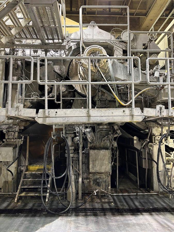 Used 140" (3550mm) VALMET TISSUE MACHINE TWIN WIRE 100 TPD