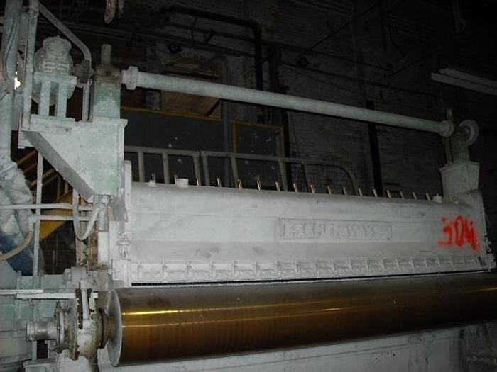 Used 109" (2.77M) SLICE WET END FOURDRINIER AND HEADBOX