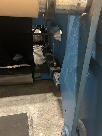 Used 60" WIDE KIDDER PAPER SLITTER REWINDER - UPDATED DRIVE - PENDING