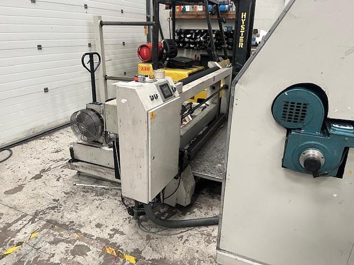 Used 63" ASHE SAPPHIRE DUPLEX CANTILEVERED SLITTER REWINDER - DRIVE & PLC UPGRADE
