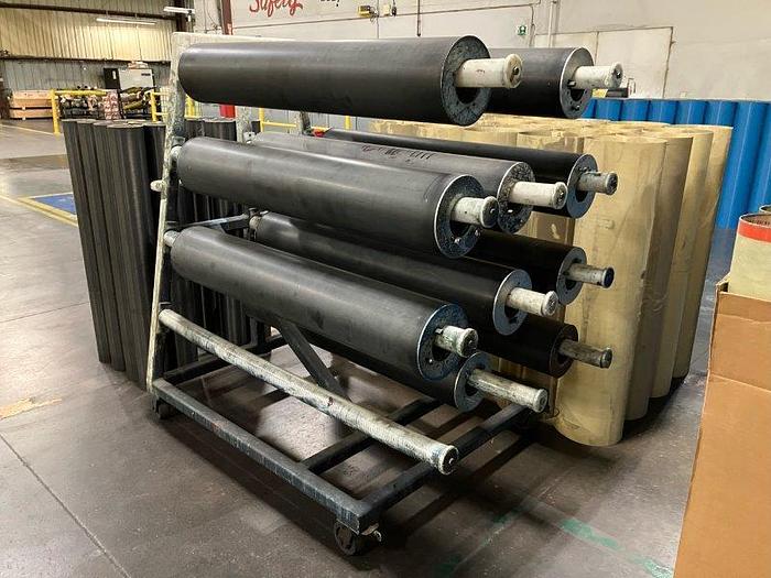 Used 57" WIDE PCMC INFINITY 10 COLOR PRINTING PRESS GEARLESS