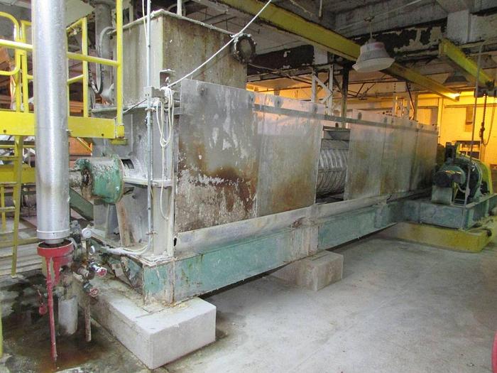 Used FKC SHX-700 STAINLESS STEEL SCREW PRESS   10 MTBD / D    1988