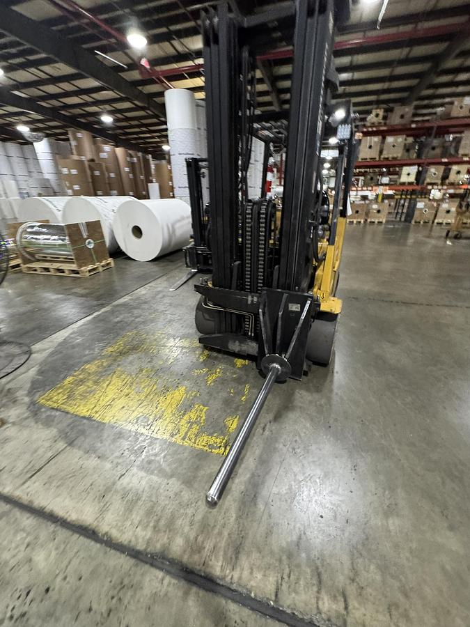 Used CATERPILLAR MODEL GC55KSTR FORKLIFT