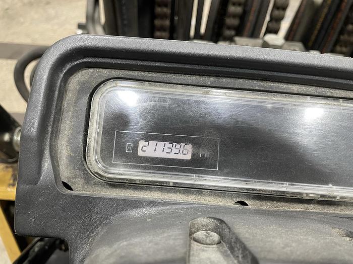 Used 12,000 POUND CAPACITY CATERPILLAR FORKLIFT GC55KPRSTR 3-STAGE MAST 4-WAY VALVE