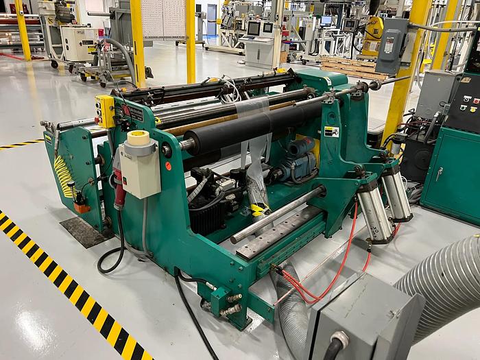 Used 65" DUSENBERY 820 TK CENTER SURFACE REWINDER - PENDING LS