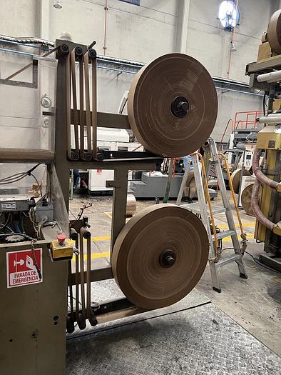 Used CURIONI SUN MASTER 540 PAPER BAG MACHINE WITH TWIST HANDLE ATTACHMENT