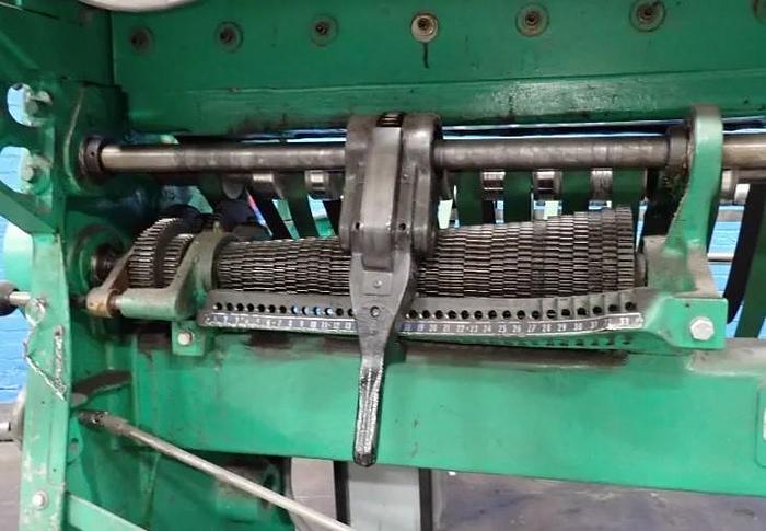 Used 72" BECK ROTARY KNIFE SHEETER WITH OUTPUT CONVEYOR