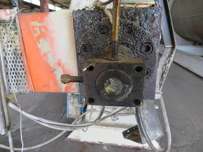 Used 1999 PTI pelletizing line with model TS4500 4.5″ 30:1 L/D extruder