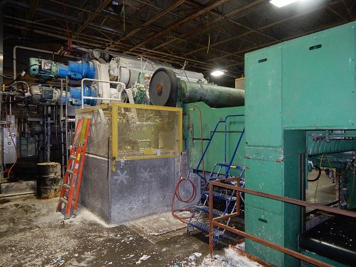 Used 122" (3.1M) TWIN WIRE WETLAP MACHINE W/ MODIFIED HEADBOX IN 2018 RATED 232 AIR DRY TONS