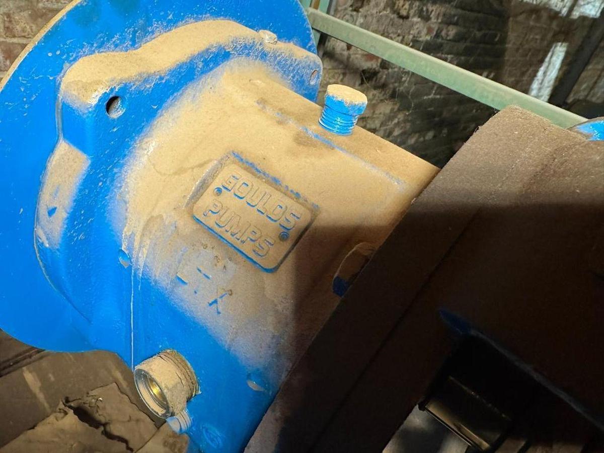 Used GOULDS 3196 LTX POWER END PULLOUT PUMP PART 13" 316 STAINLESS