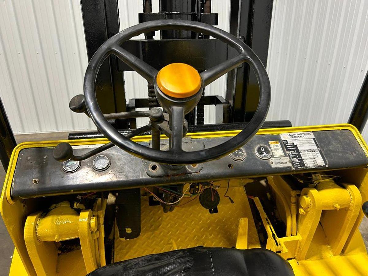 Used 19,000LB CAPACITY LOWRY FORKLIFT