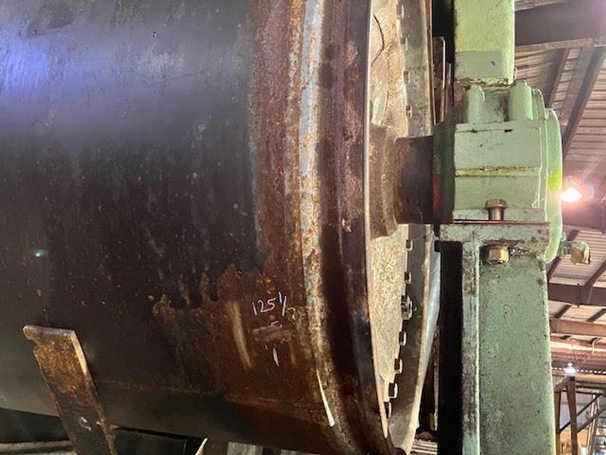 Used BELOIT DRYER CAN SECTION 48" DIA. X 110" FACE WIDTH 100PSI  (48) TOTAL 