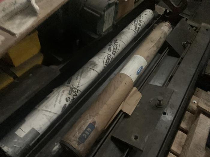 Used 40" BUTLER AUTOMATIC ROLL SPLICER 50" DIAMETER ROLLS