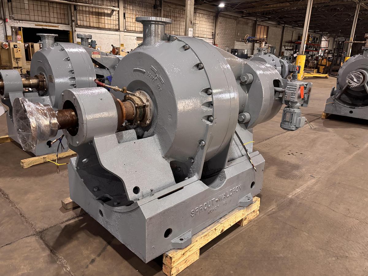 Used 34" SPROUT WALDRON REFINER