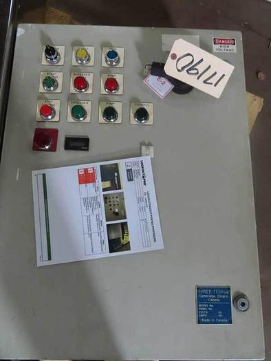 Used SHRED-TECH 7.5HP DUAL SHAFT SHREDDER