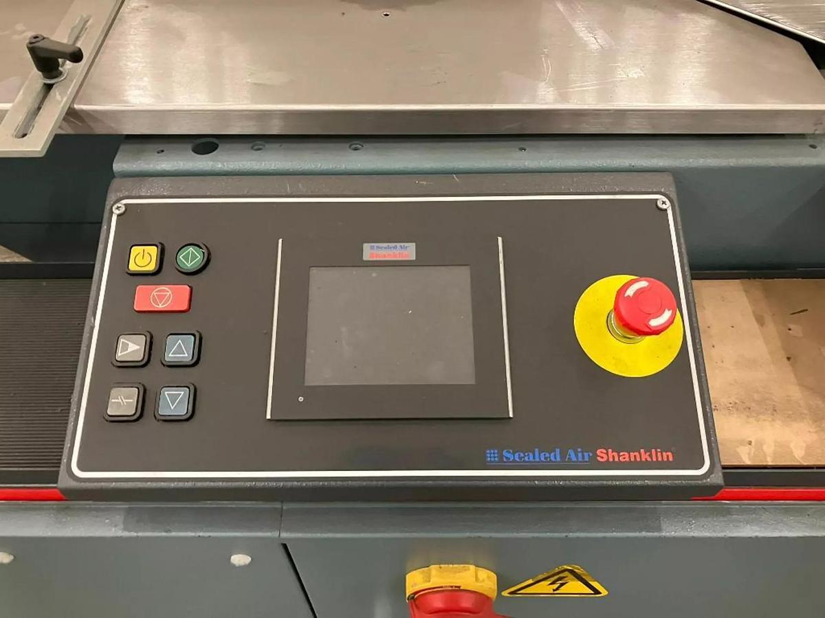 Used SHANKLIN F-5AC AUTOMATIC SIDE SEAL SHRINK WRAPPER