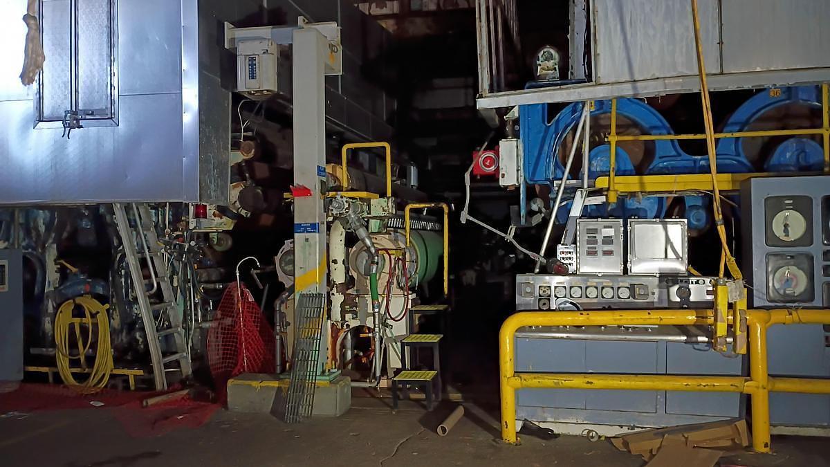 Used DRYER CANS (20) 60" DIA. X 224" FACE WIDTH  125 PSI