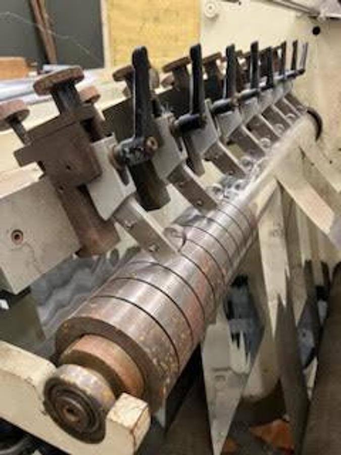 Used 30" WIDE STANFORD MODEL 638 CANTILEVEREDd DUPLEX SLITTER REWINDER