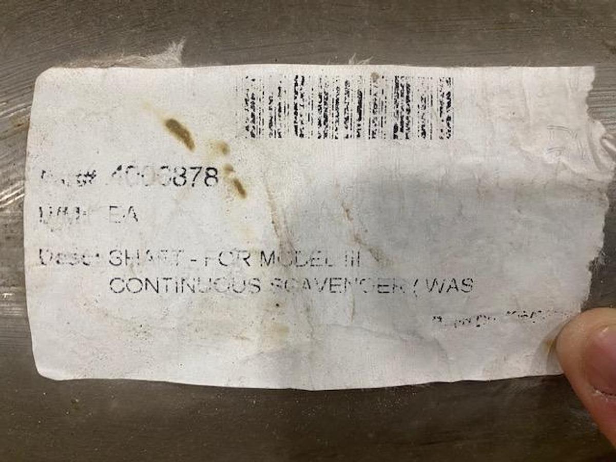 KADANT SIZE III CONTINOUS SCAVENGER DRIVE SHAFT UNUSED 