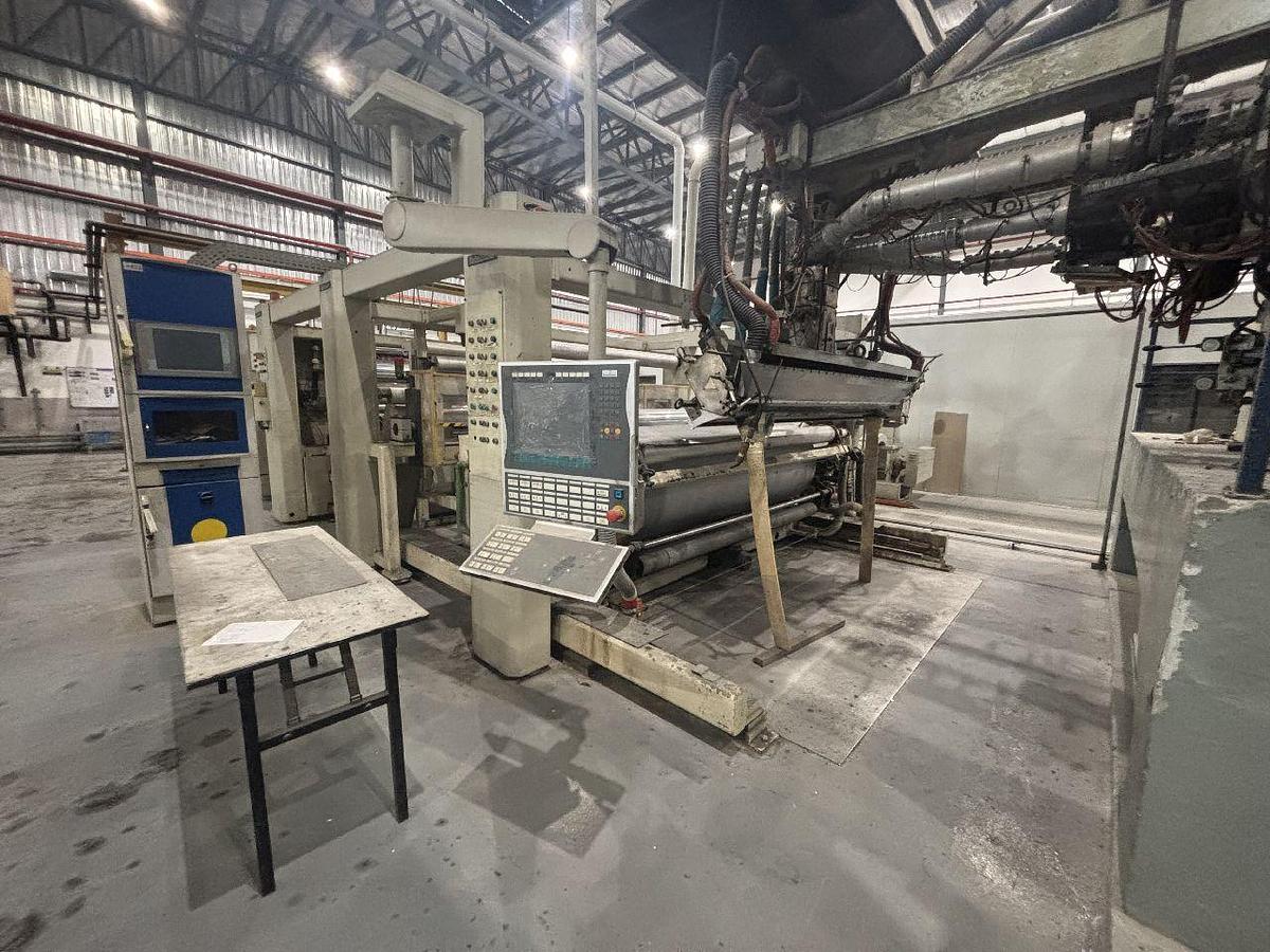 Used 86.6"(2200mm) WIDE REIFENHAUSER 5 LAYER CAST FILM LINE
