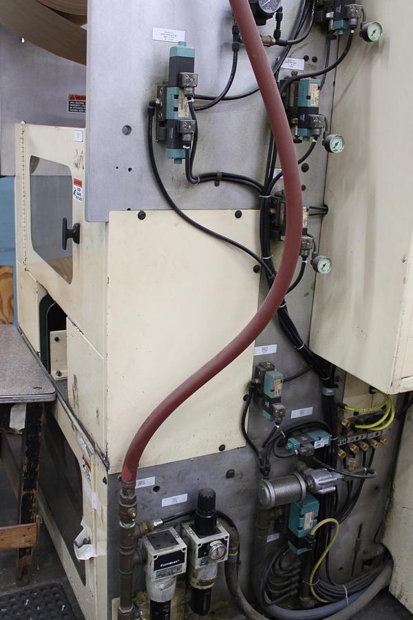 Used 37" WIDE GREENBAY ENGINEERING SINGLE FOLD DISPENCER TOWEL WITH BRETTING BANDER
