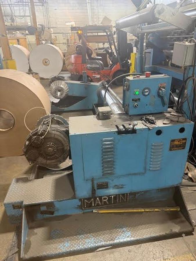 Used 55" PASABAN MODEL KD1350 DOUBLE ROTARY KNIFE SHEETER