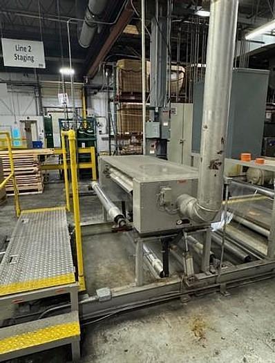 Used 47" WIDE EGAN EXTRUSION COATING LINE