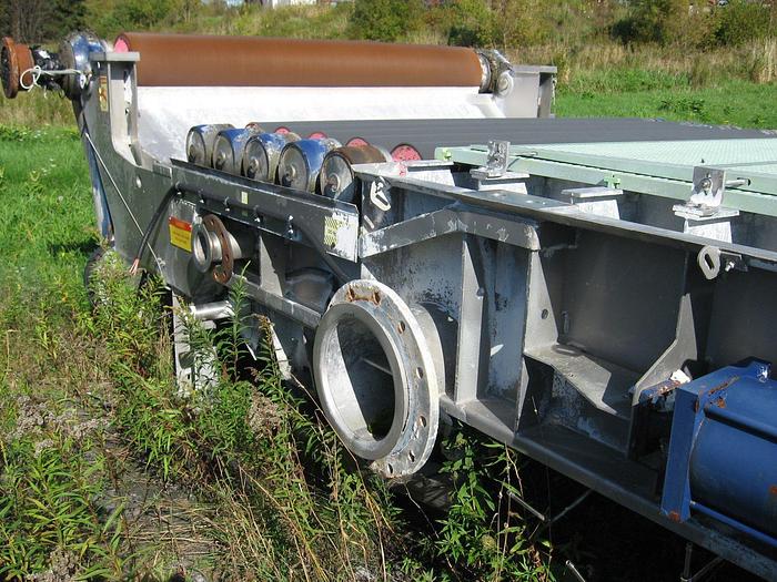 Used 2.1M (85") KVAERNER HYMAC 80MSL DEWATERING BELT PRESS