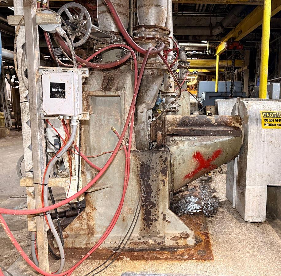 Used 34"/38" BELOIT / GL&V DD4000 DOUBLE DISC REFINER