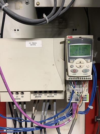 Used 54" PCMC 6 COLOR FLEXOGRAPHIC PRESS - STILL RUNNING - UPDATED APPX 2016