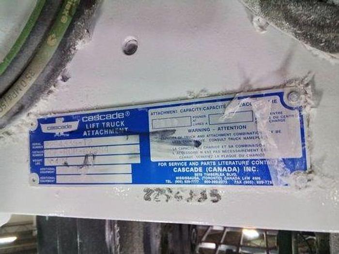 Used 2018 CASCADE 90F-RCP TISSUE ROLL CLAMP 105" DIAMETER CLASS IV