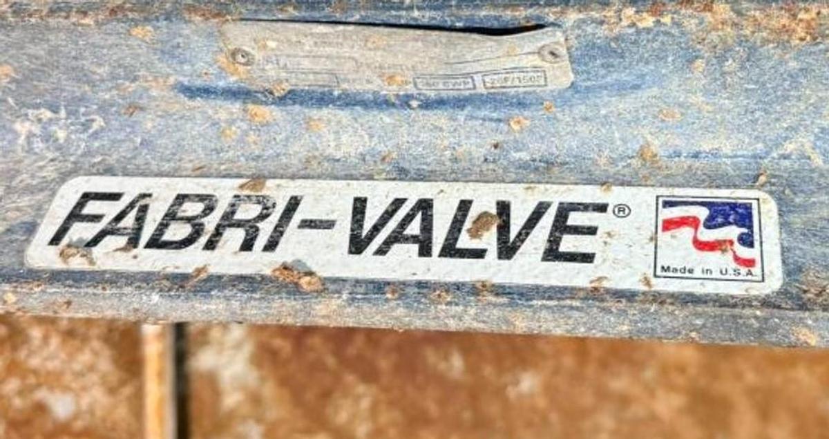 Used ITT ENGINEERING 30" MANUAL KNIFE GATE VALVE