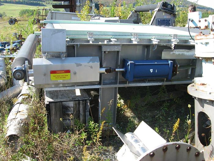 Used 2.1M (85") KVAERNER HYMAC 80MSL DEWATERING BELT PRESS