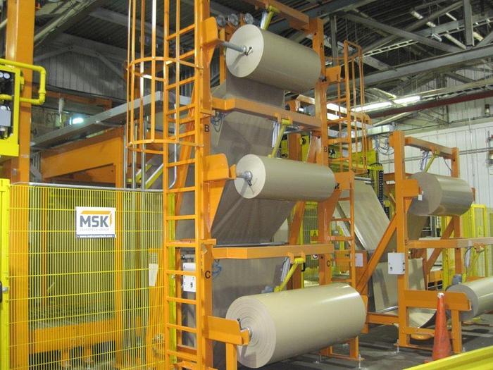 Used MSK PALLET WRAPPING LINE