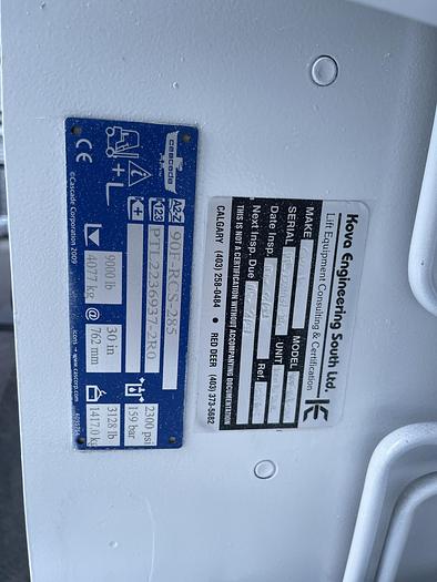 Used 12,000 POUND HYSTER S120FTPRS FORKLIFT WITH PAPER ROLL CLAMP MFG. 2017- PENDING SALE NF