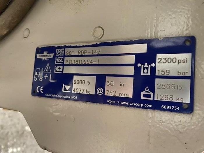 Used CASCADE 90F-RDP-147 60" DIA. ROLL CLAMP CLASS IV - PENDING LS