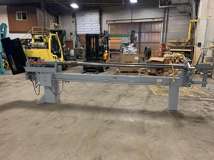 Used APPLETON S-200 SEMI AUTOMATIC CORE CUTTER 4" MANDREL