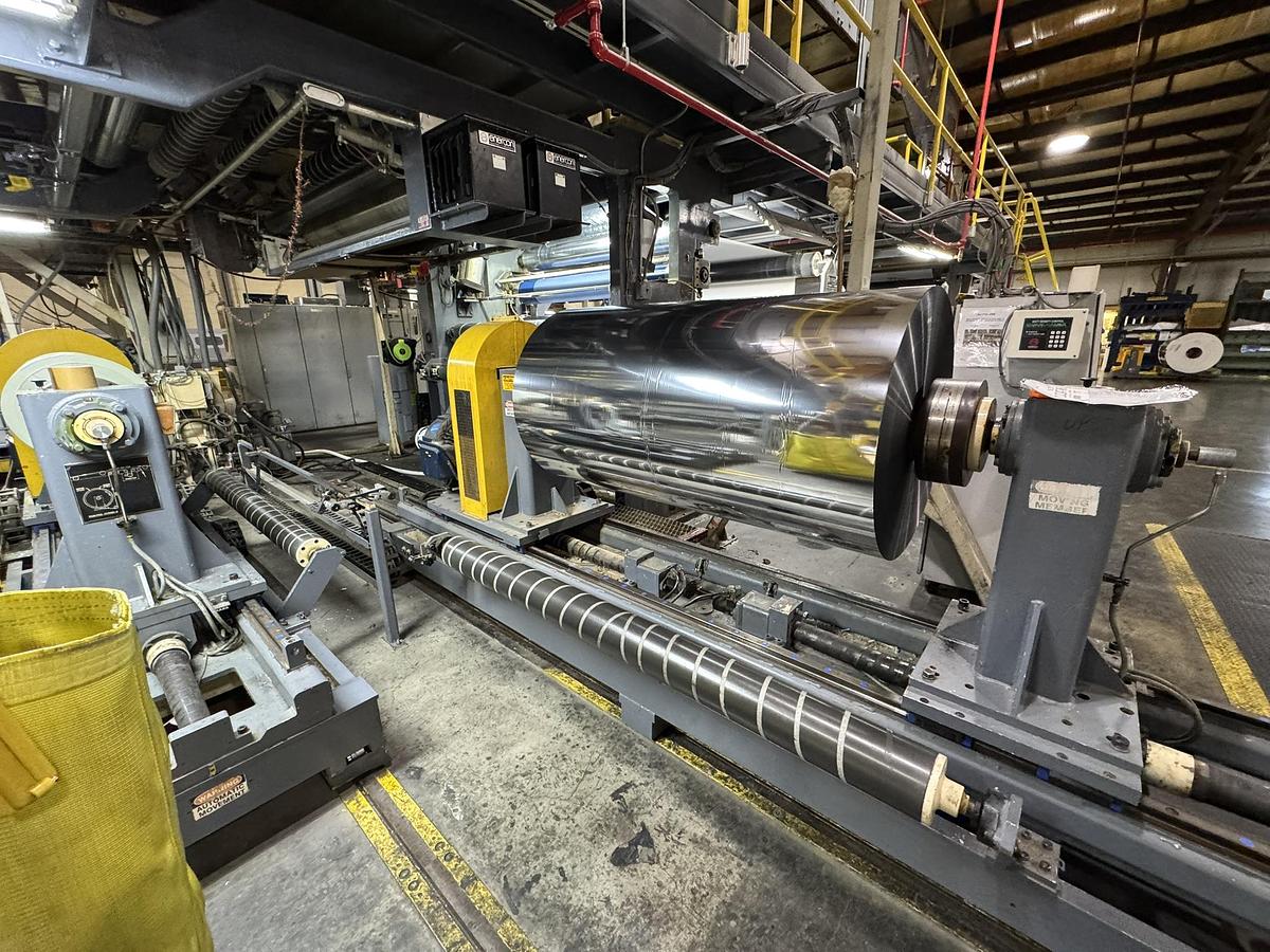 Used 72" WIDE INTAROTO LAMINATOR - PAPER & BOARD