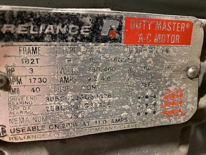 Used ALPINE MODEL 25 MZ   RELIANCE 3 HP MOTOR