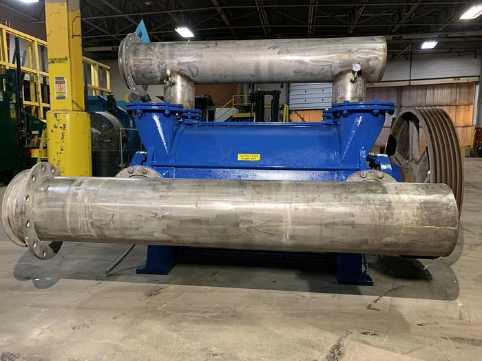 Used NES MODEL 2BE 42 2BE3426-2BY3-3 SINGLE STAGE VACUUM PUMP