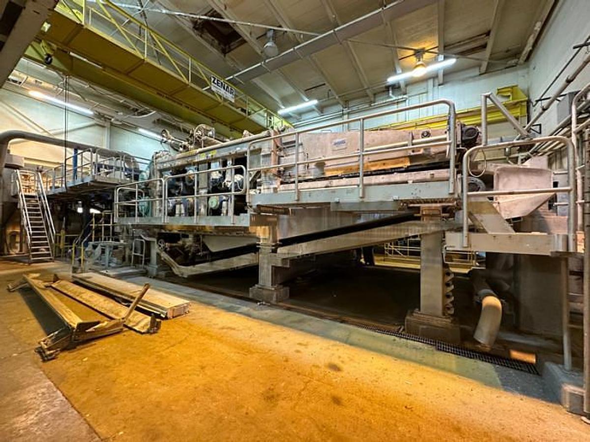 Used ANDRITZ 4.2 M (165") WET LAP SYSTEM & BALING LINE  630-700 BDTPD