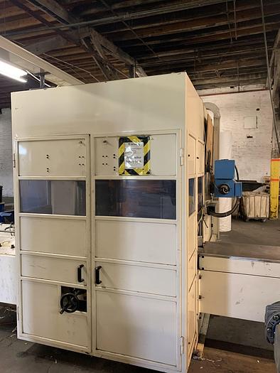 Used 106" (2.69M) CONSANI SAI 502 INDUSTRIAL ROLL REWINDER