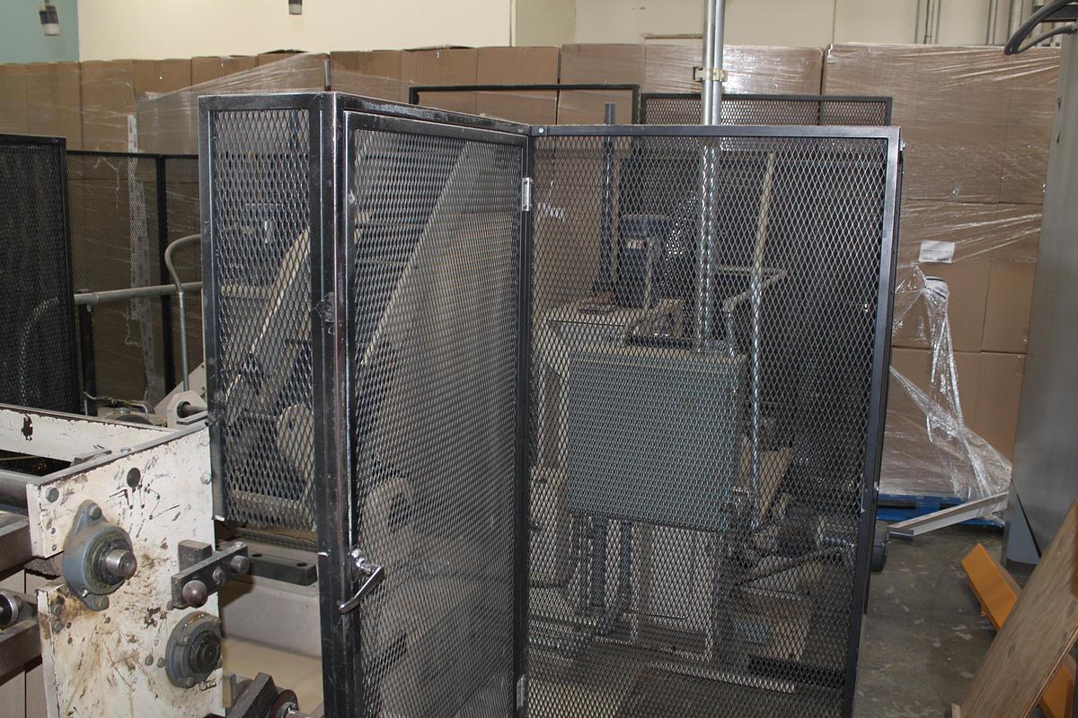 Used 37" WIDE GREENBAY ENGINEERING SINGLE FOLD DISPENCER TOWEL WITH BRETTING BANDER
