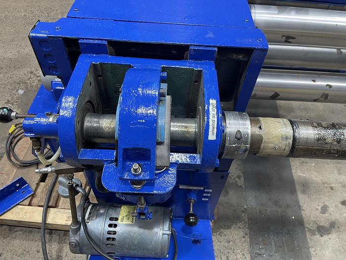 Used 30" WIDE STANFORD MODEL 142-30 DOCTOR MACHINE WITH SCORE SLITTING