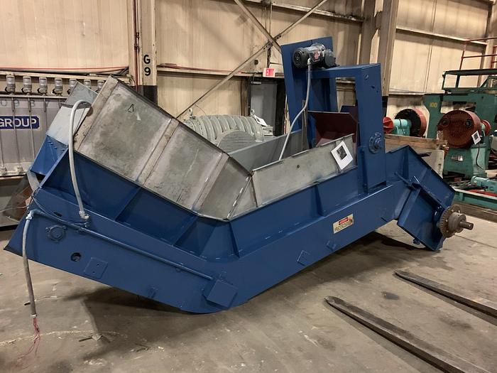 Used MAREN MODEL 60 SHREDDER W/ INCLINE CONVEYOR AND DUMPER