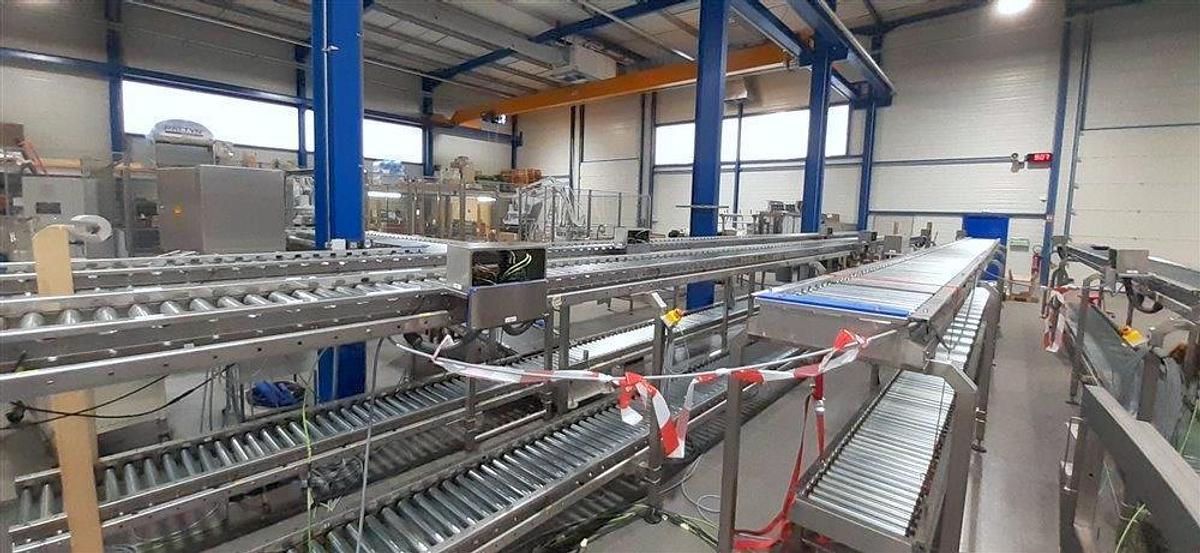 Used PATTYN HIGH-SPEED CASE ERECTING AND BAG INSERTING AUTOMATED PACKAGING SYSTEM