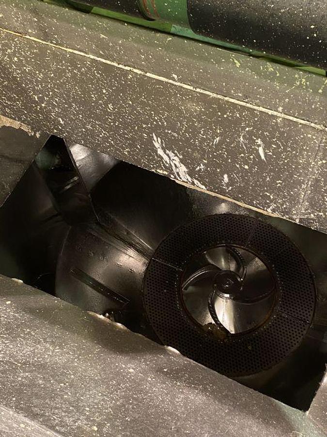 Used JYLHAVAARA LOW CONSISTENCY PULPER MODEL JP32A A-19296 120-200TPD