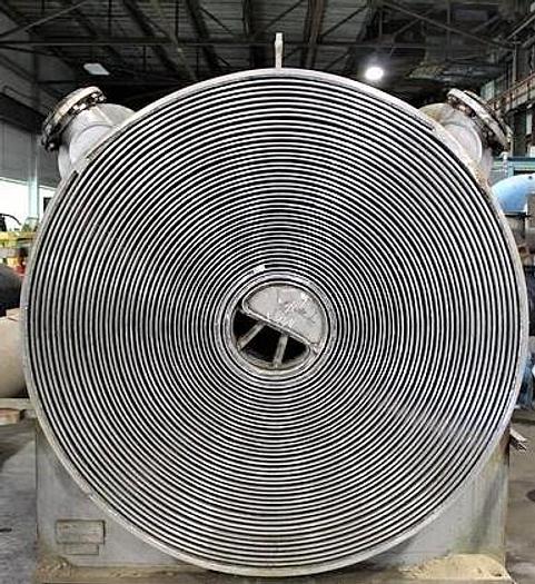 Used ALFA LAVAL 1-H SPIRAL HEAT EXCHANGER
