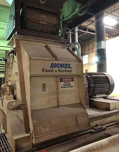 Used ANDRITZ MODEL 4330 SERIES 6 HAMMER MILL MANUFACTURED 2015